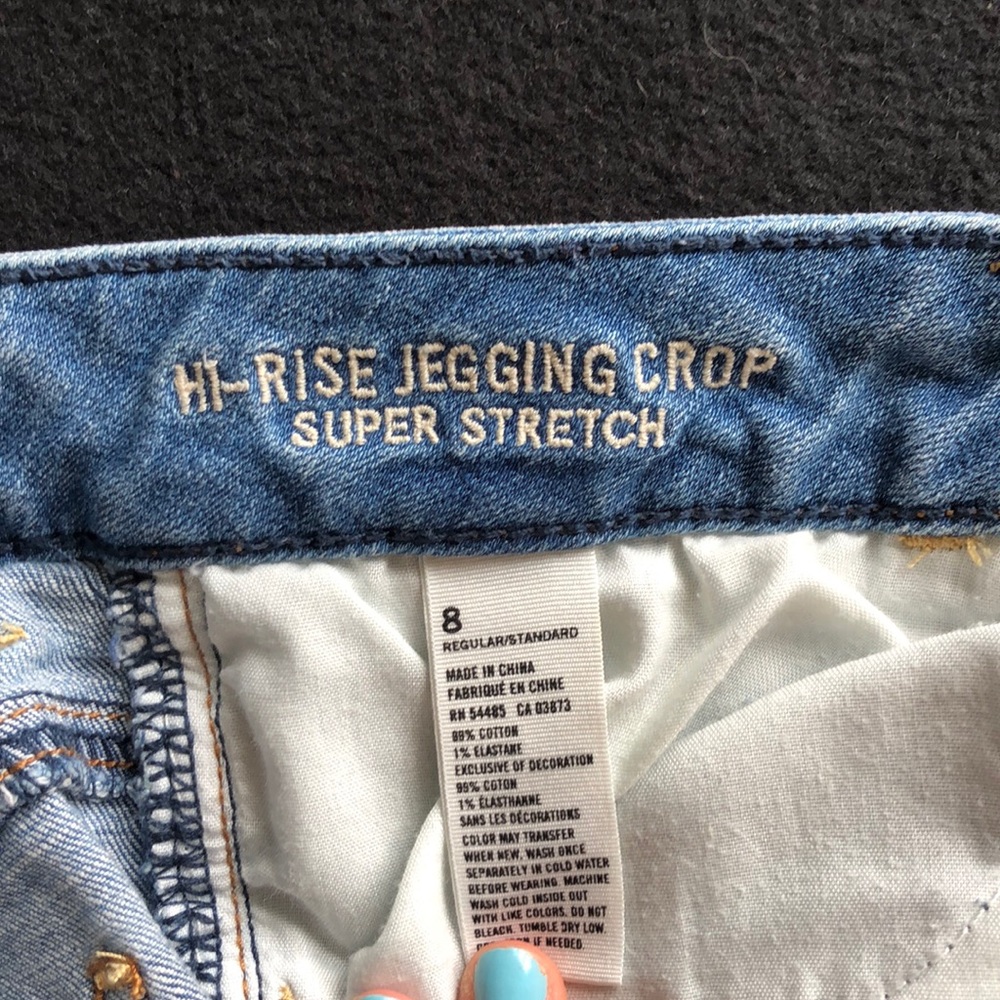 american eagle cropped jeans - Picture 4 of 4
